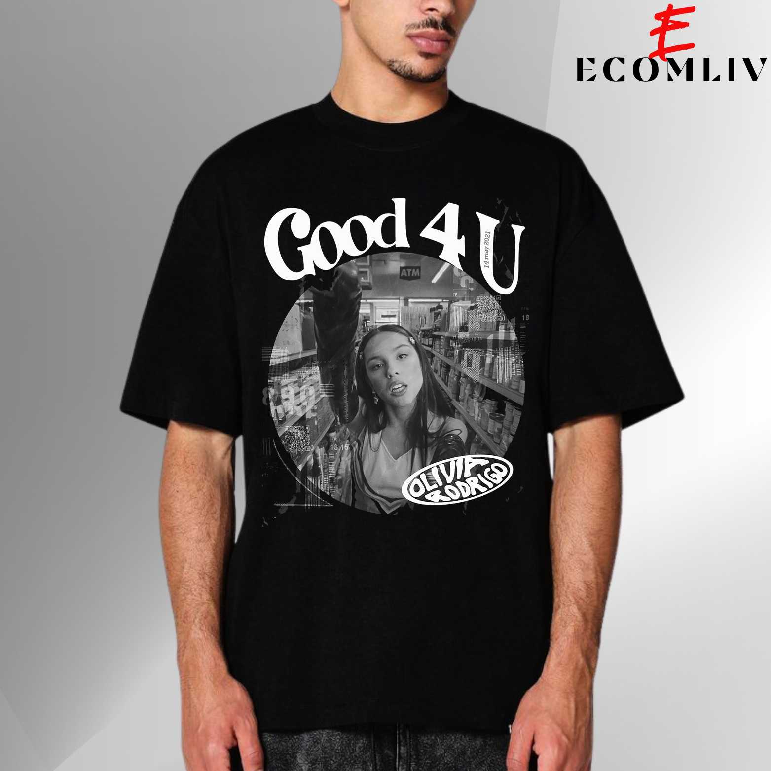 Good 4 U T-Shirt, Olivia Rodrigo Graphic Tee, Pop Concert Shirt
